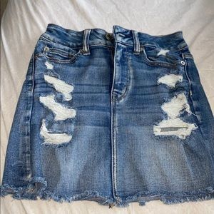 Jean skirt